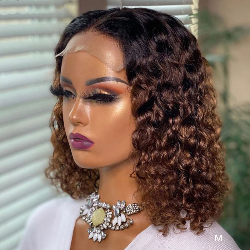 Curly Ombre Human Hair