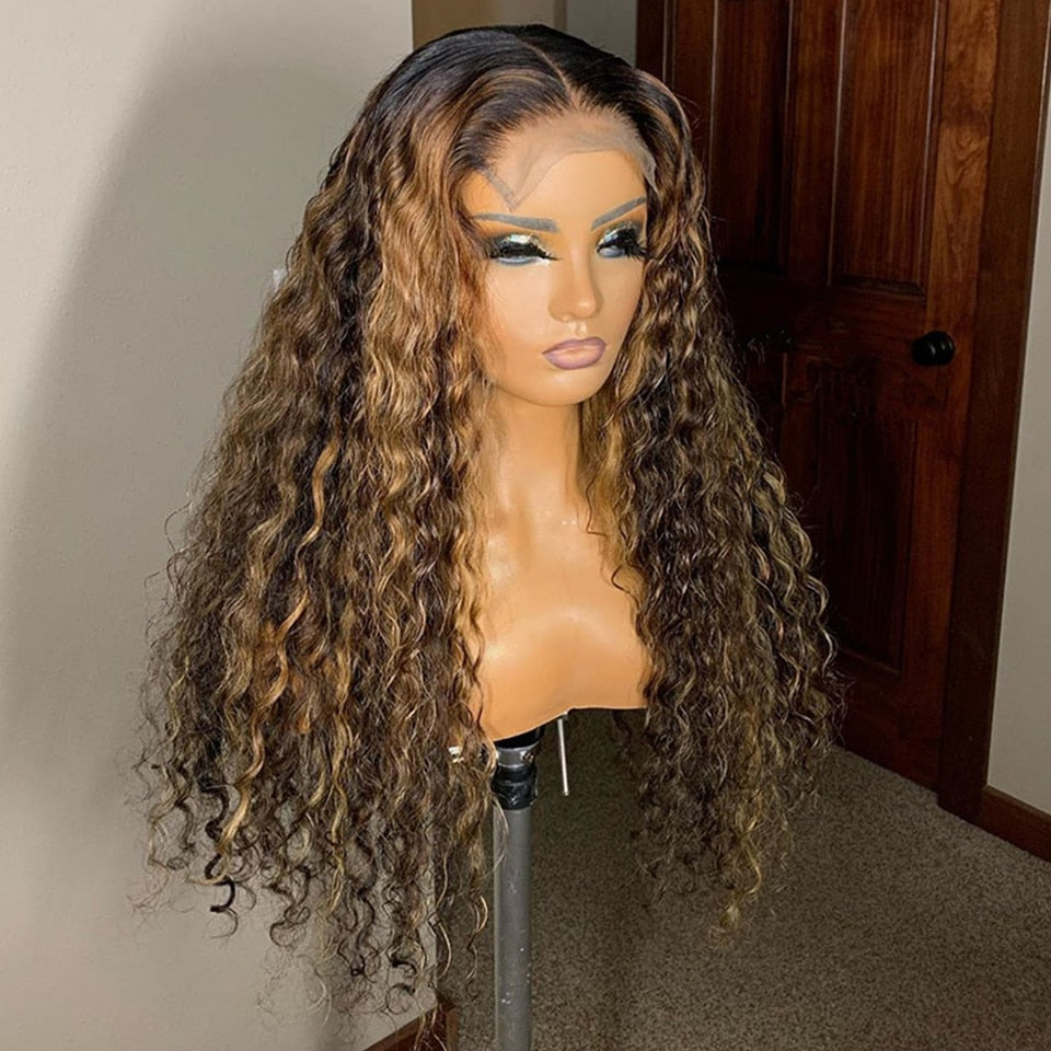 Highlight Ombre Lace Front Wig