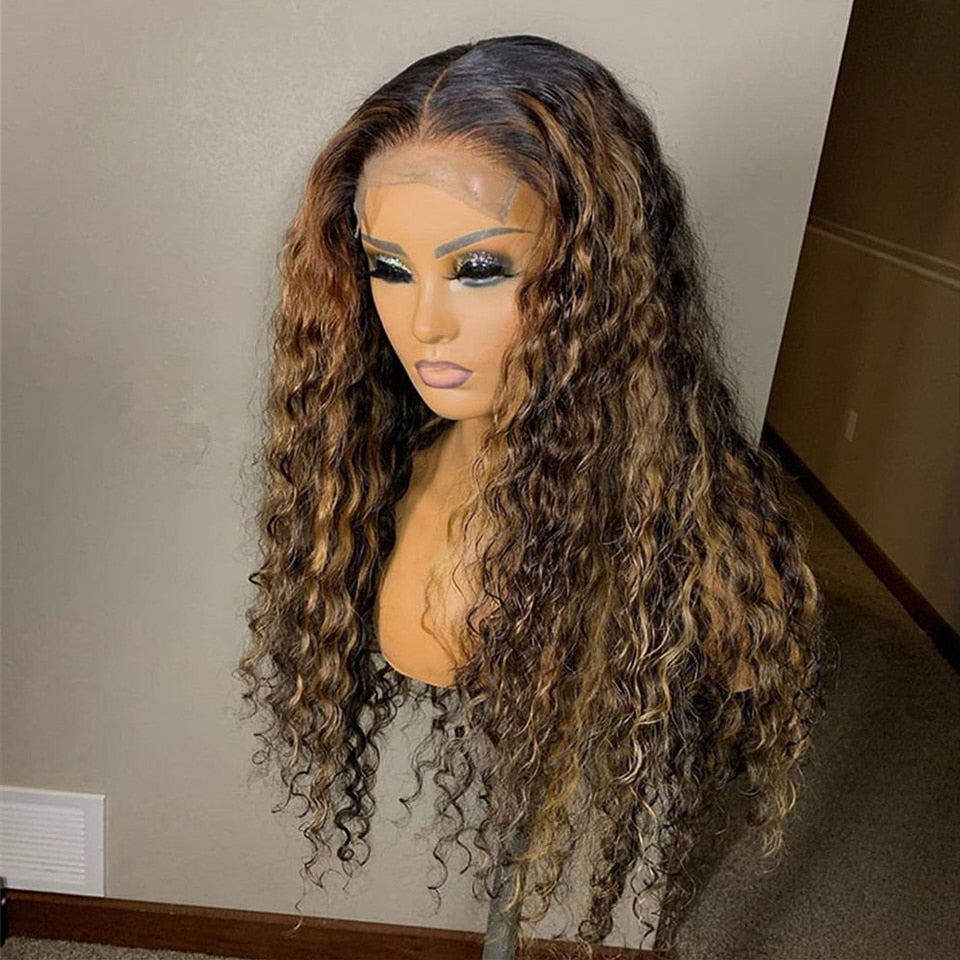 Highlight Ombre Lace Front Wig